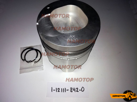 Поршень ДВС ISUZU 6SD1, 6SD1-T 1-12111-842-0, 1-12111-843-0, (ФК=66,5mm). ALFIN/GAL шт